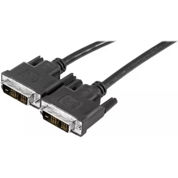 Cable de monitor DVI-D Single Link EXERTIS CONNECT, conector macho DVI-D 18+1 pines a conector macho DVI-D, 3,0 m, negro 127480
