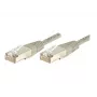 Exertis Connect 240070 Cable de conexión Cat.6 F/UTP, 7 m, Gris, Slim Bend Protection
