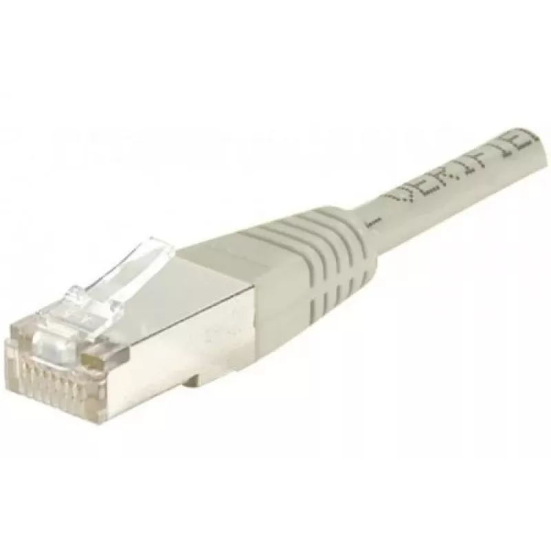 Exertis Connect 240070 Cable de conexión Cat.6 F/UTP, 7 m, Gris, Slim Bend Protection