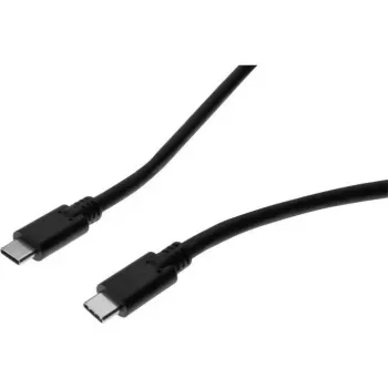 EXERTIS CONNECT Cable USB 3.2 Gen 2x2 20 Gbps / 240W USB-C a USB-C, negro, 1,5 m (532650)
