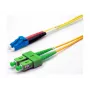 Cable de parche de fibra óptica dúplex OS2 Ekivalan LC/SC APC, 9/125 µm, amarillo, 3 m COZ008DALC2SJ0030A