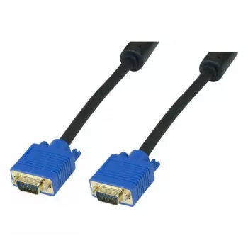 EXERTIS CONNECT Cable SVGA Premium, 2,0 m, 15 polos, pin 9 con 5V, conector macho a conector macho, negro EXC138701