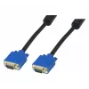 EXERTIS CONNECT Cable SVGA Premium, 2,0 m, 15 polos, pin 9 con 5V, conector macho a conector macho, negro EXC138701