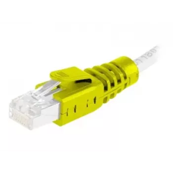 Funda de protección antiacodamiento RJ45 EXERTIS CONNECT, amarilla, pack de 10 (253016)