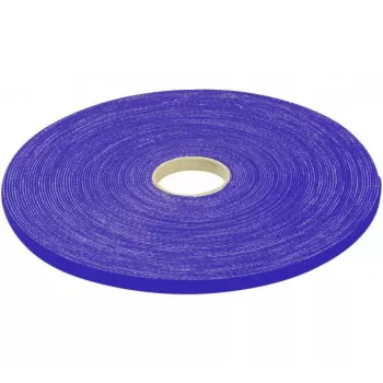 Cinta de velcro EXERTIS CONNECT, 16 mm x 20 m, azul (629424)
