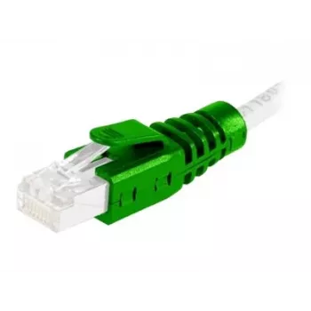 Funda de protección antiacodamiento RJ45 EXERTIS CONNECT, verde, pack de 10 (253015)