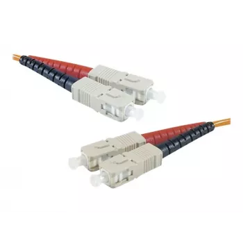 Cable de parche de fibra óptica multimodo OM2 Exertis Connect SC/UPC a SC/UPC, 3 m, naranja 392693