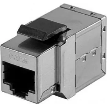 Acoplador Keystone Cat.6 EXERTIS CONNECT RJ45 conector hembra a RJ45 conector hembra, blanco (272240)