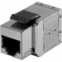 Acoplador Keystone Cat.6 EXERTIS CONNECT RJ45 conector hembra a RJ45 conector hembra, blanco (272240)