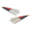 EXERTIS CONNECT Cable de conexión de fibra óptica OM2 SC dúplex, 50/125 µm, LSZH, Naranja, 5 m 392694