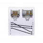 EXERTIS CONNECT Cable telefónico, Negro, 1,0 m (EXC284998)