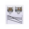 EXERTIS CONNECT Cable telefónico conector RJ11 macho a conector RJ45 macho Negro 10 m EXC285011
