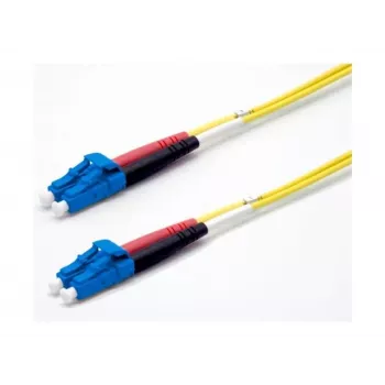 Ekivalan Cable de conexión de fibra óptica OS2 dúplex LC/LC 5m Amarillo COZ008LCLC2SJ0050A