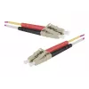 Exertis Connect Cable de conexión de fibra óptica OM4 LC dúplex a LC dúplex UPC, Violeta Erika, 7m 392785