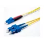 Ekivalan Cable de conexión OS2 dúplex, 9/125 µm, LC/SC, Amarillo, 2,0 m COZ008DCLC2SJ0020A
