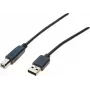 Exertis Connect Cable USB 2.0 conector macho USB-A a conector macho USB-B 1,0 m gris 532407