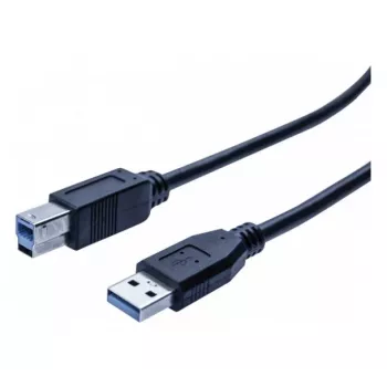 Exertis Connect Cable USB 3.0 conector macho Type-A a conector macho Type-B, 0,5 m, negro 532463