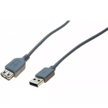Exertis Connect Cable de extensión USB 2.0 - conector macho USB-A a conector hembra USB-A, 3 m, gris 532509