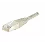 EXERTIS CONNECT Cable de conexión CAT.5e F/UTP, gris, 0,5 m, Slim Snagless 847050