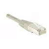 EXERTIS CONNECT Cable de conexión CAT.5e F/UTP, gris, 0,5 m, Slim Snagless 847050