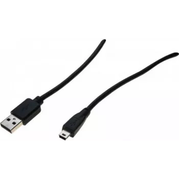 Exertis Connect Cable USB 2.0 - conector macho USB-A a conector macho Mini-USB Type-B - 1,5 m - negro 532515