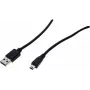 Exertis Connect Cable USB 2.0 - conector macho USB-A a conector macho Mini-USB Type-B - 1,5 m - negro 532515