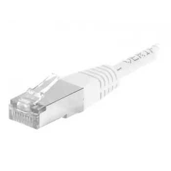 EXERTIS CONNECT Cable de conexión Cat.6a F/UTP, 15 m, negro, 10 Gbps, Slim Snagless con protección antiacodamiento