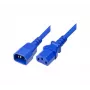 Exertis Connect Cable de alimentación IEC C14 a C13, azul, 5,0 m 808047