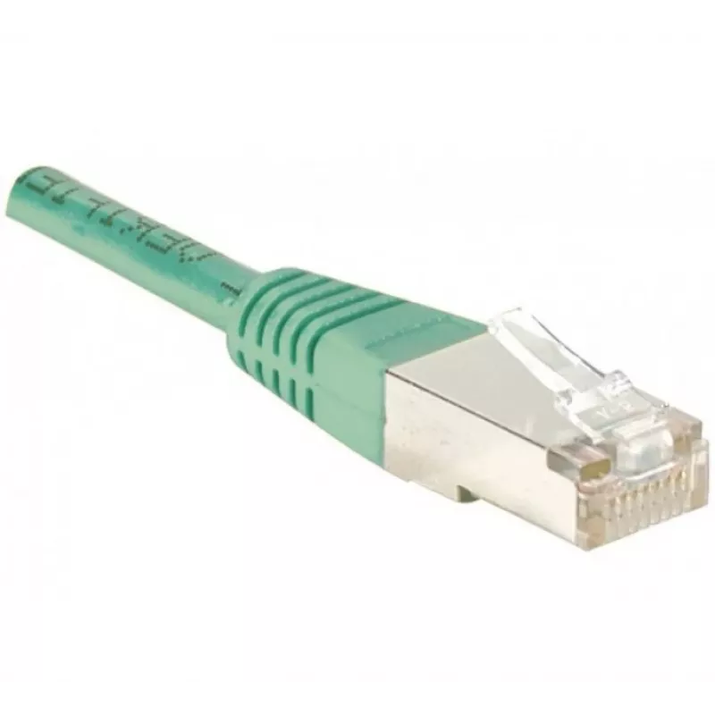 EXERTIS CONNECT Cat.6 F/UTP Cable de conexión, RJ45, verde, 15 m 853328