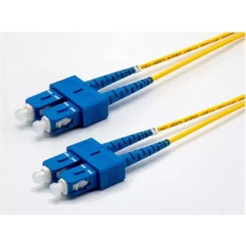 Ekivalan OS2 Duplex Cable de conexión SC/SC, 9/125 µm, amarillo, 1,0 m COZ008DCDC2SJ0010A