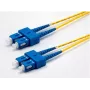 Ekivalan OS2 Duplex Cable de conexión SC/SC, 9/125 µm, amarillo, 1,0 m COZ008DCDC2SJ0010A