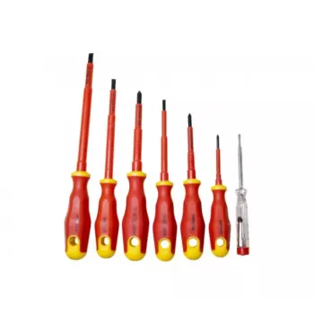 Juego de destornilladores aislados VDE, 7 piezas | EXERTIS CONNECT 815511