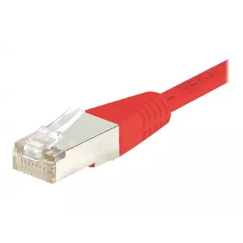 EXERTIS CONNECT Cat6 F/UTP Cable de conexión, rojo, 30 m 853343