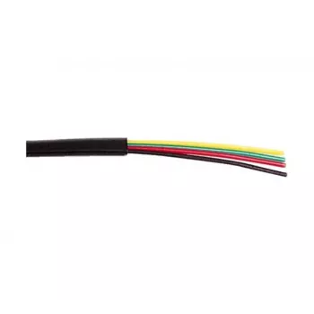exertis Connect Cable telefónico a granel 100m negro 610401