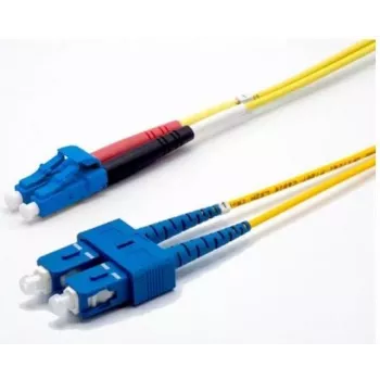 Ekivalan OS2 Duplex Cable de conexión, 9/125 µm, LC/SC, amarillo, 10 m COZ008DCLC2SJ0100A