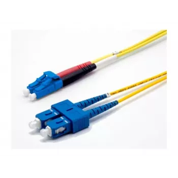 Ekivalan OS2 Duplex Cable de conexión, 9/125 µm, LC/SC, amarillo, 10 m COZ008DCLC2SJ0100A