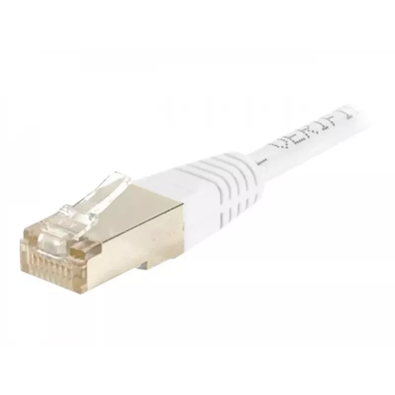 Exertis Connect 853815 Cat6 F/UTP Cable de conexión de red, 5 m, blanco