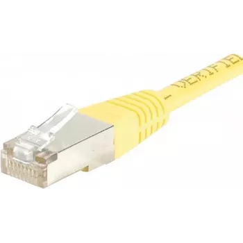 EXERTIS CONNECT Cable de conexión CAT.5e F/UTP apantallado, amarillo, 3,0 m 854106