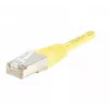 EXERTIS CONNECT Cable de conexión CAT.5e F/UTP apantallado, amarillo, 3,0 m 854106