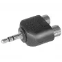 EXERTIS CONNECT Adaptador de jack estéreo de 3,5 mm a 2x RCA Phono (720140)