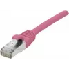 EXERTIS CONNECT Cable de red Cat 6 F/UTP, PoE, LSZH, rosa, 5 m, RJ45, Snagless 854436