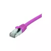 EXERTIS CONNECT Cable de red Cat 6 F/UTP, PoE, LSZH, rosa, 5 m, RJ45, Snagless 854436