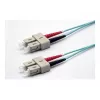 Ekivalan Cable de red de fibra óptica OM3 dúplex SC/SC, 50/125 µm, aqua, 2,0 m COZOM3DCDC2SA0020A