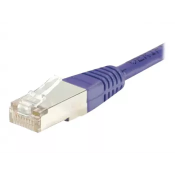 Exertis Connect 854460 Cable de red Cat.6 S/FTP PiMF, 15 m, violeta, Slim Bend Protection