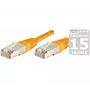 EXERTIS CONNECT Cable de red CAT.6 S/FTP PiMF, naranja, 10 m 854472