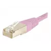 EXERTIS CONNECT Cable de red Cat6 S/FTP PiMF, rosa, 15 m 854486