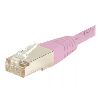 EXERTIS CONNECT Cable de red Cat6 S/FTP PiMF, rosa, 15 m 854486