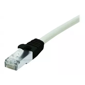 EXERTIS CONNECT cable de parcheo Cat6 S/FTP LSZH RJ45 a RJ45, 1 m, gris, snagless 851310