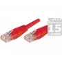 EXERTIS CONNECT cable de parcheo Cat.5e U/UTP, rojo, 5,0 m, Slim Snagless Boot 853946