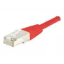 EXERTIS CONNECT cable de parcheo Cat6 F/UTP, rojo, 25 m, funda protectora slim 853327